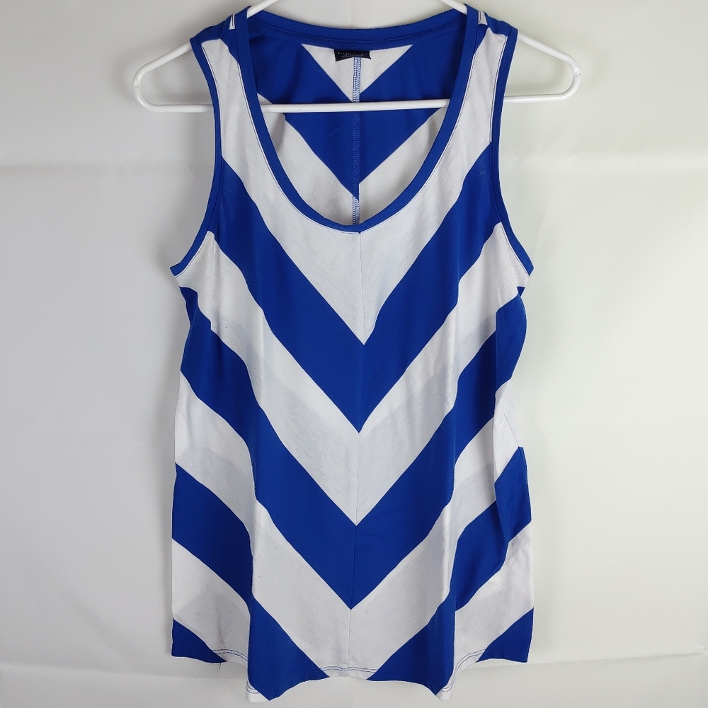 Faded Glory Chevron Tank Top Womens M Casual Gorpcore Going Out Western Vacation